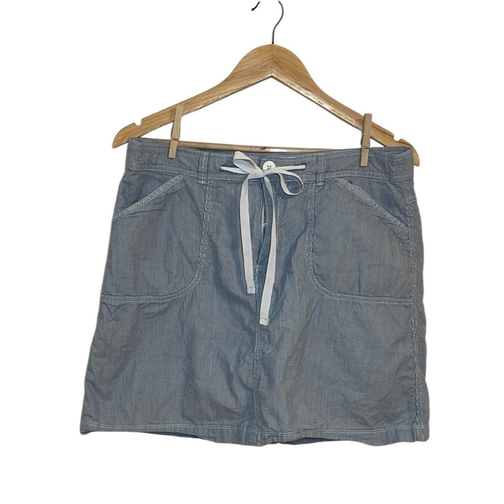 White Stag Pinstripe Skort, blue, 12